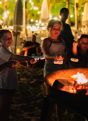 Marshmallows by the Bonfire