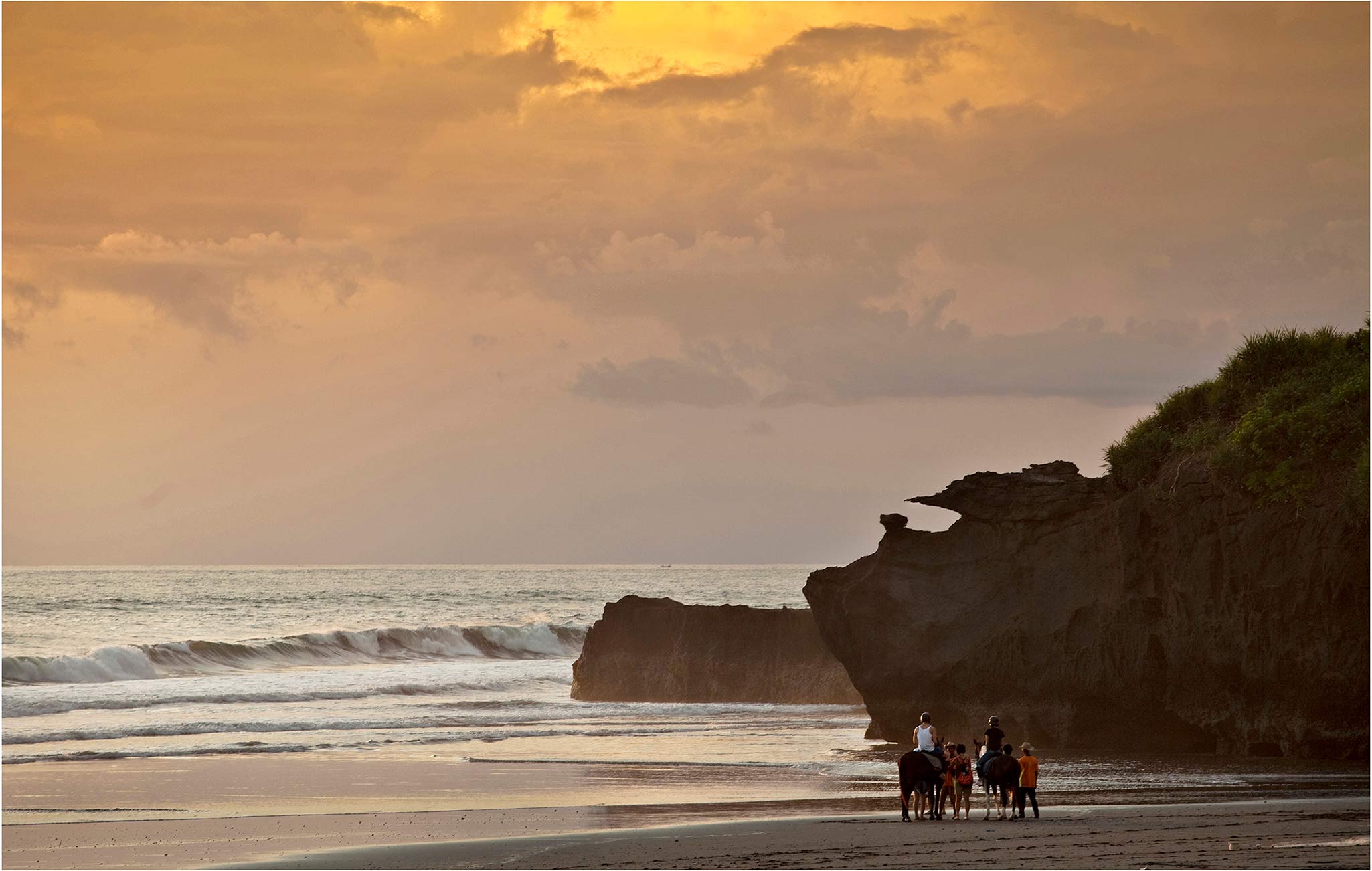 Indian Ocean view from Soori Bali