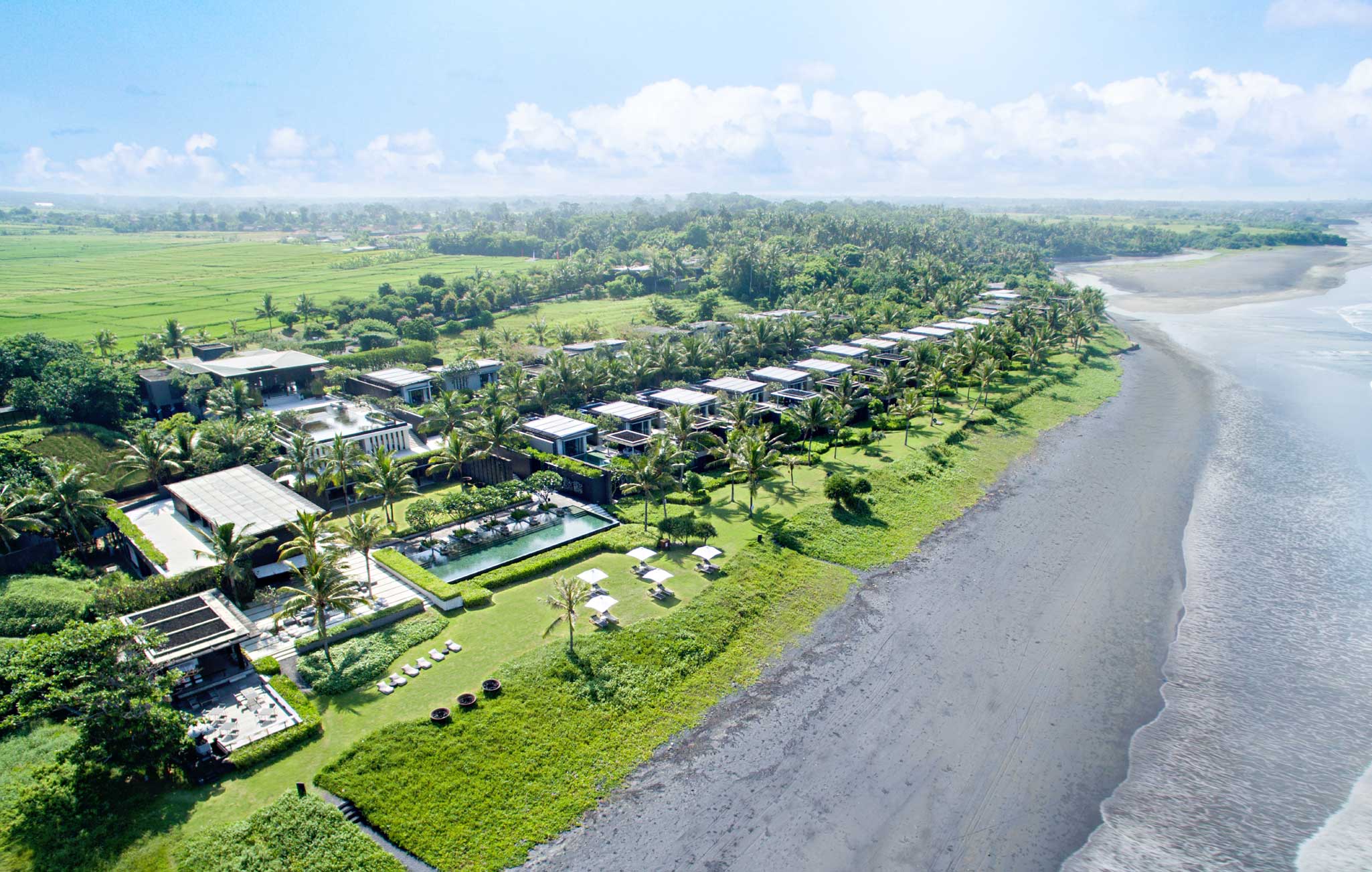 Soori Bali aerial view in Kelating Tabanan