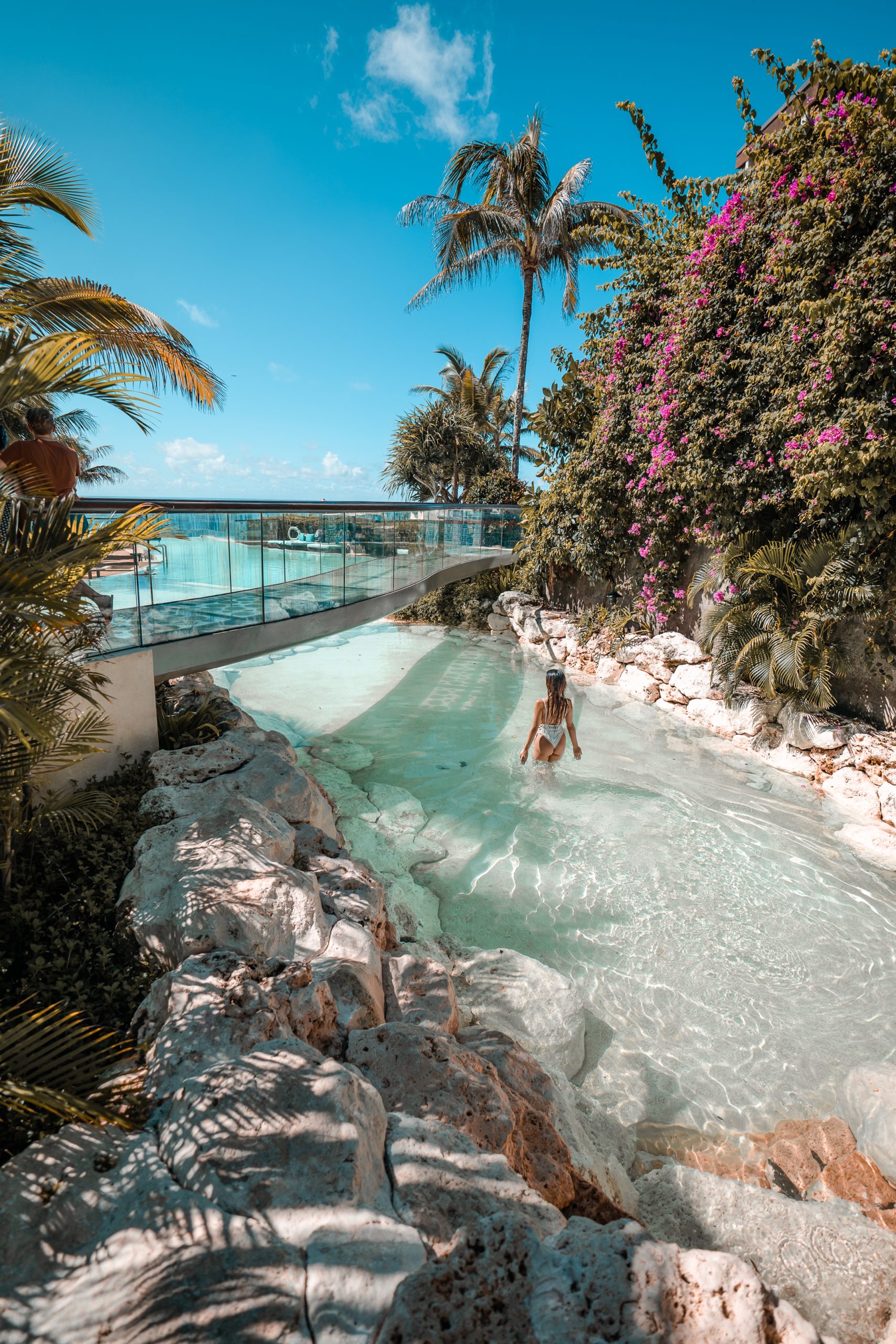 Oneeighty official lagoon pool walk