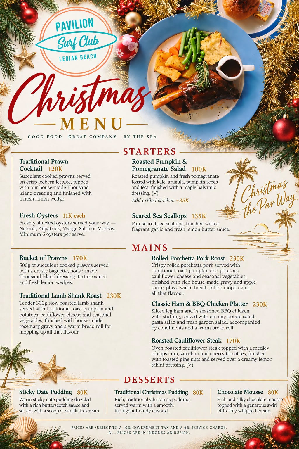 Christmas Day at the Pav