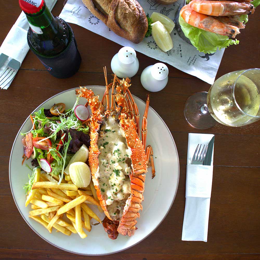 Food or drink at Pavilion Surf Club.