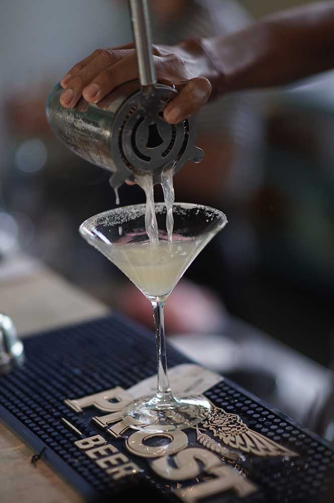 Food or drink at Pavilion Surf Club.
