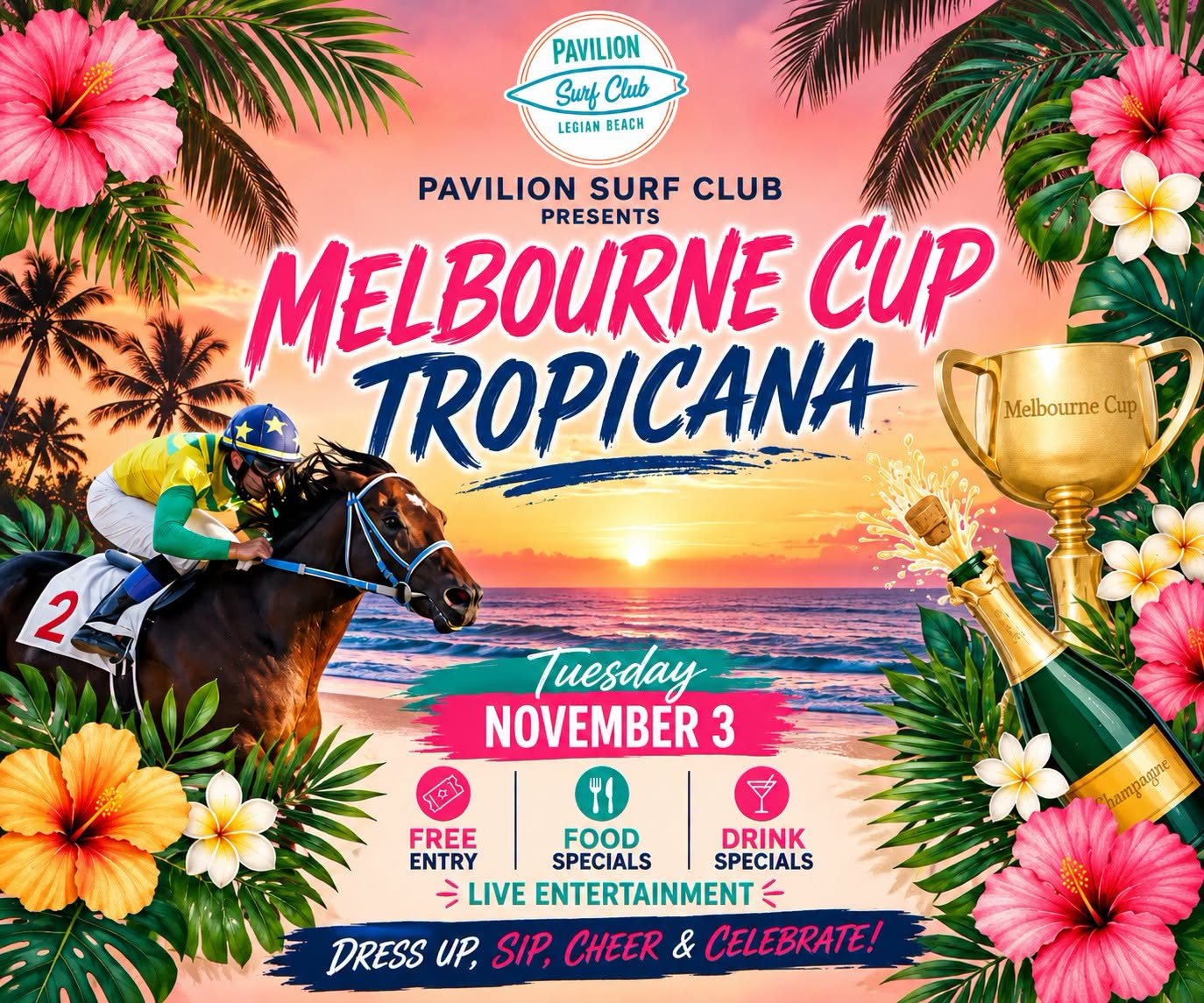 Melbourne Cup Goes Tropicana