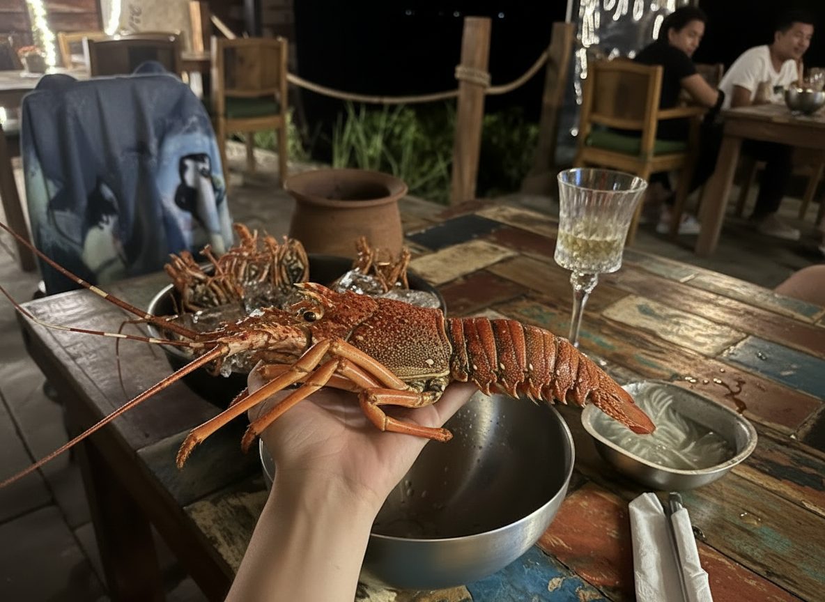 シーフードとロブスター