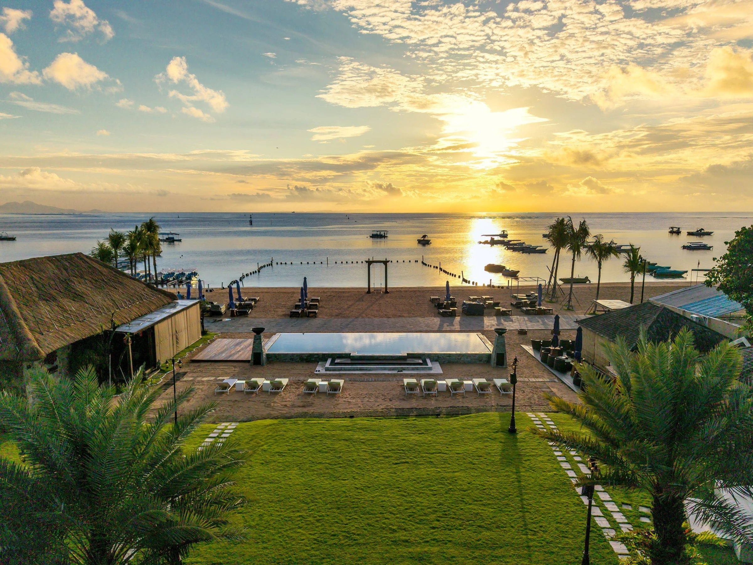 Seaside garden