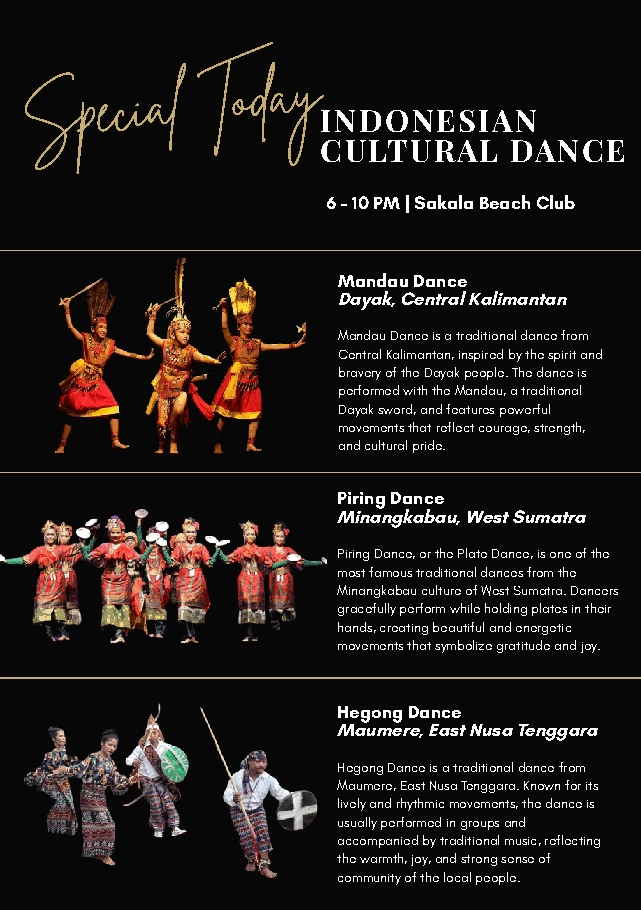 Indonesian Cultural Dance
