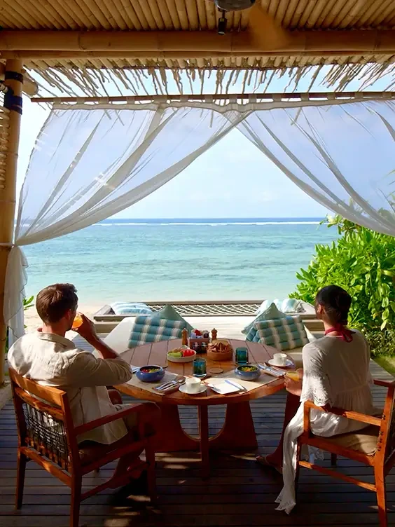 Samabe Bali — Cabana pagi