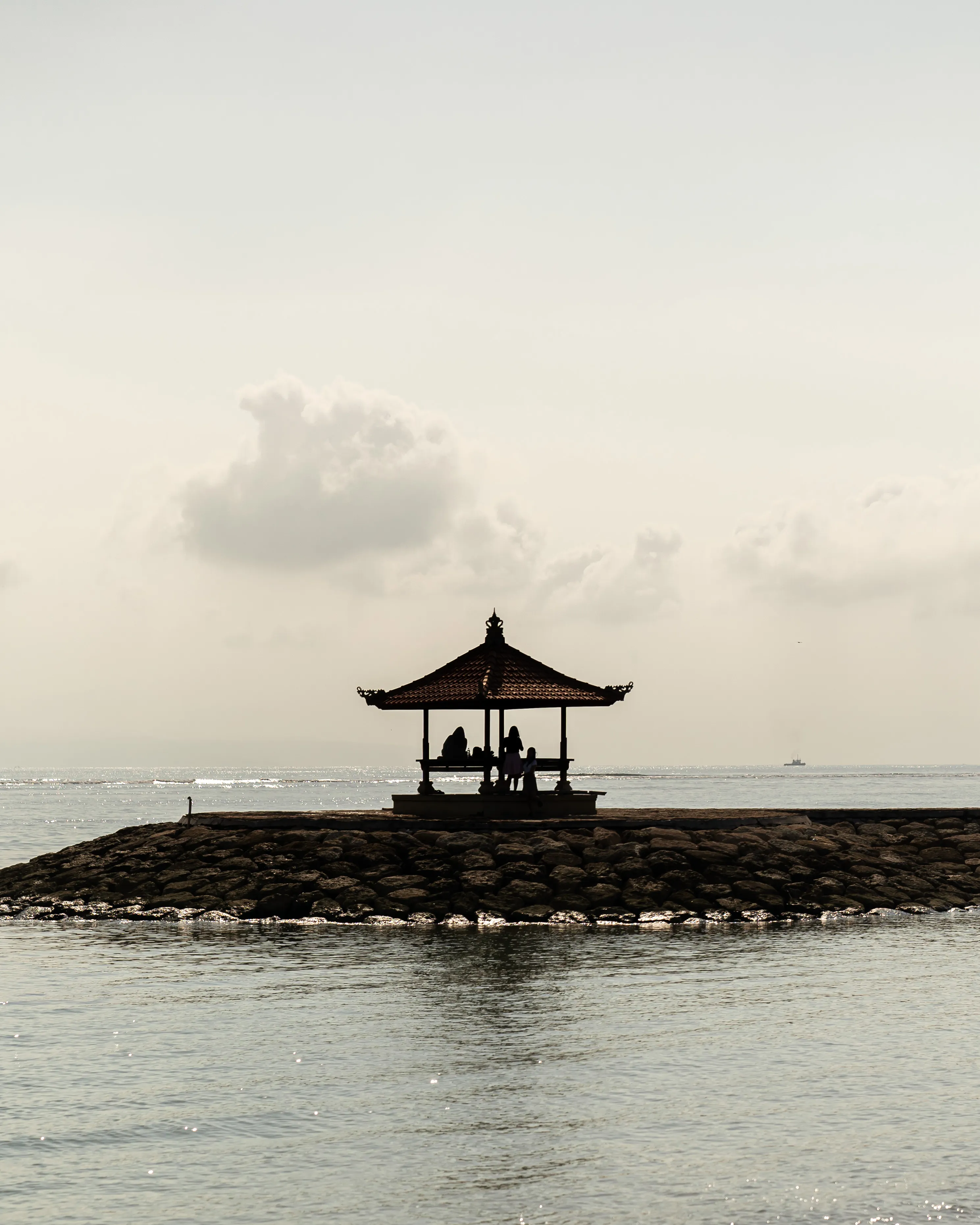 Seafront pavilion