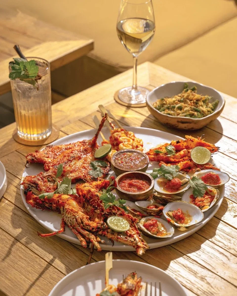 Seafood platter