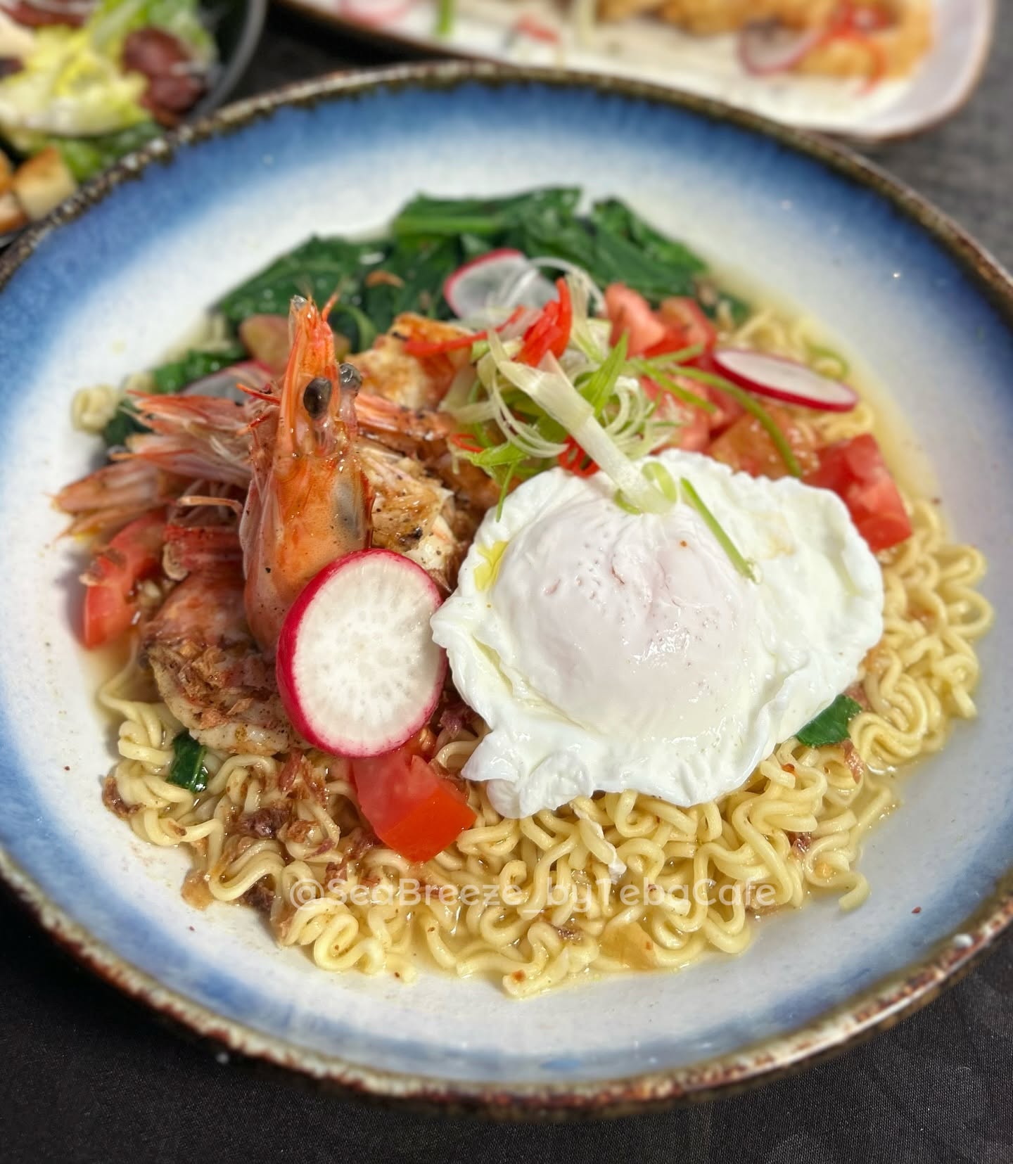 Mi dengan Udang dan Telur