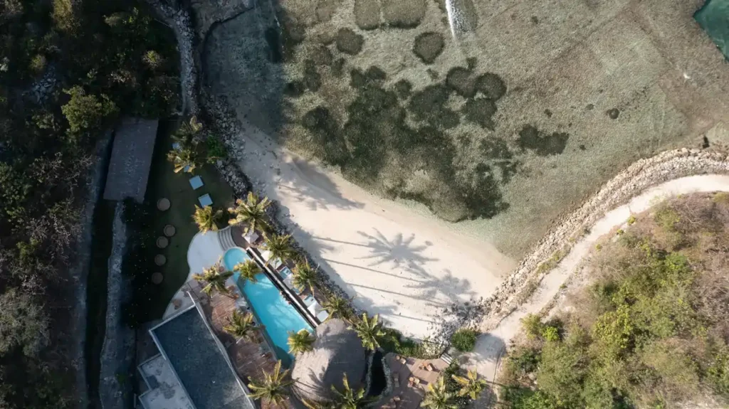 Open beachside atmosphere at Silo Beach Club