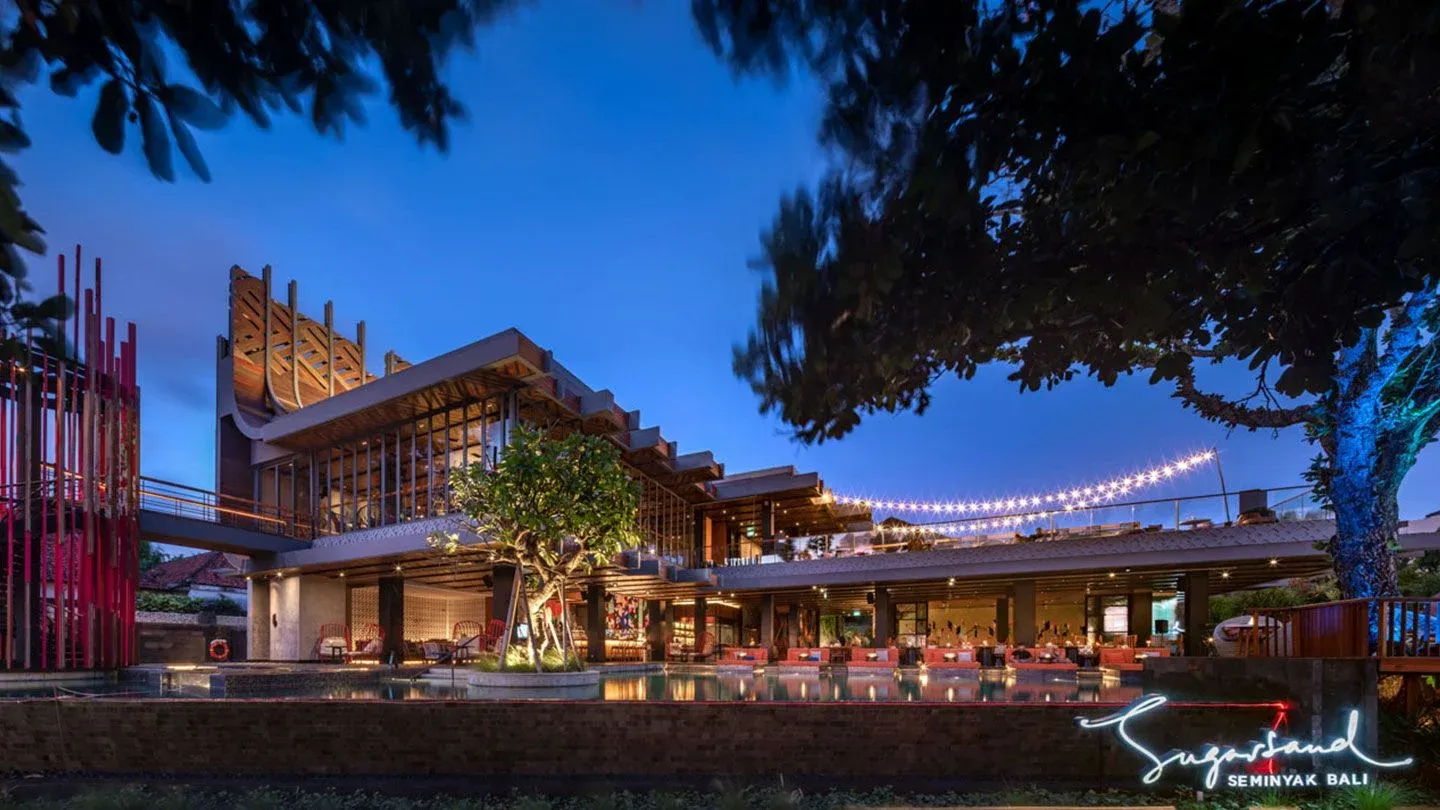 SugarSand — Venue exterior at dusk