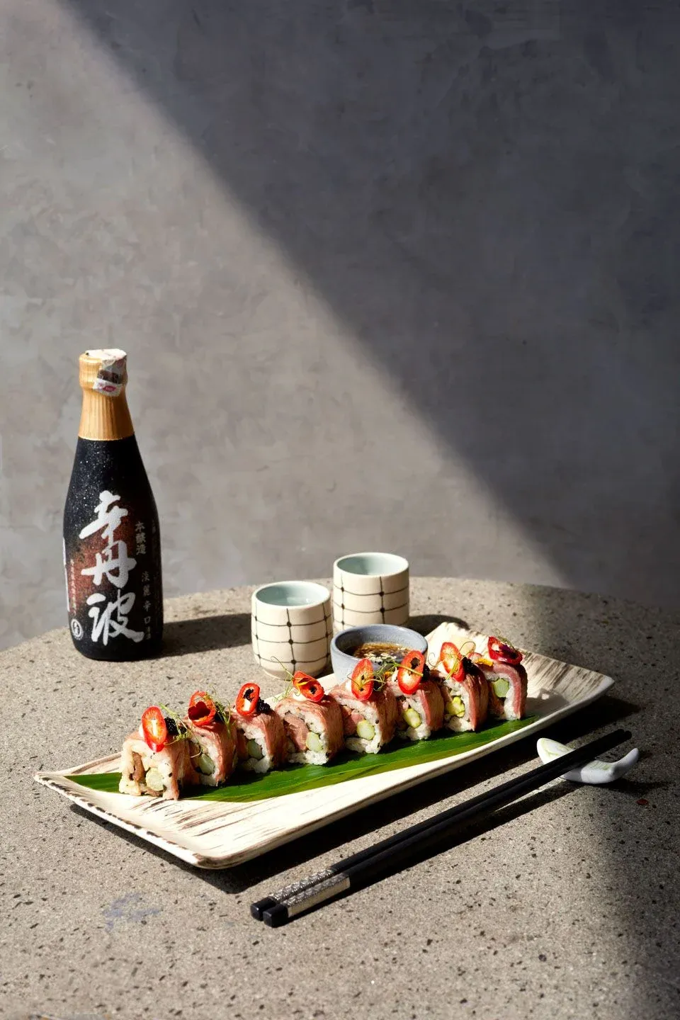 Sushi selection
