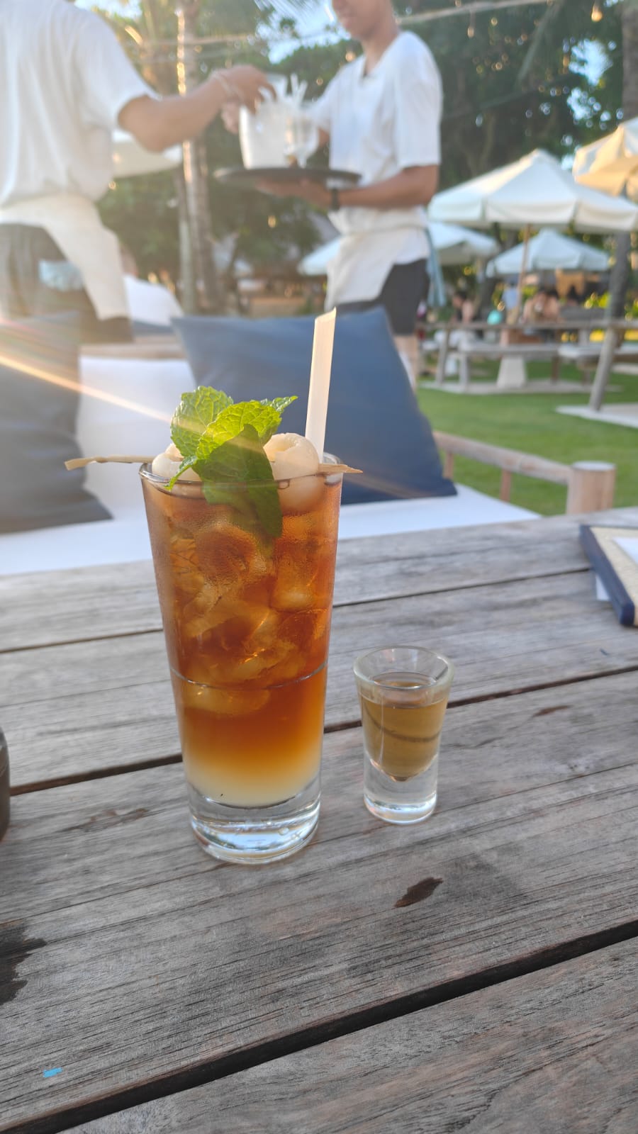 Start with a Beachside Drink