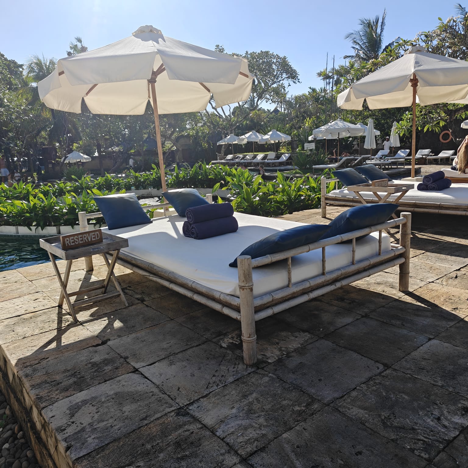 Pool / Double Daybed by the Pool