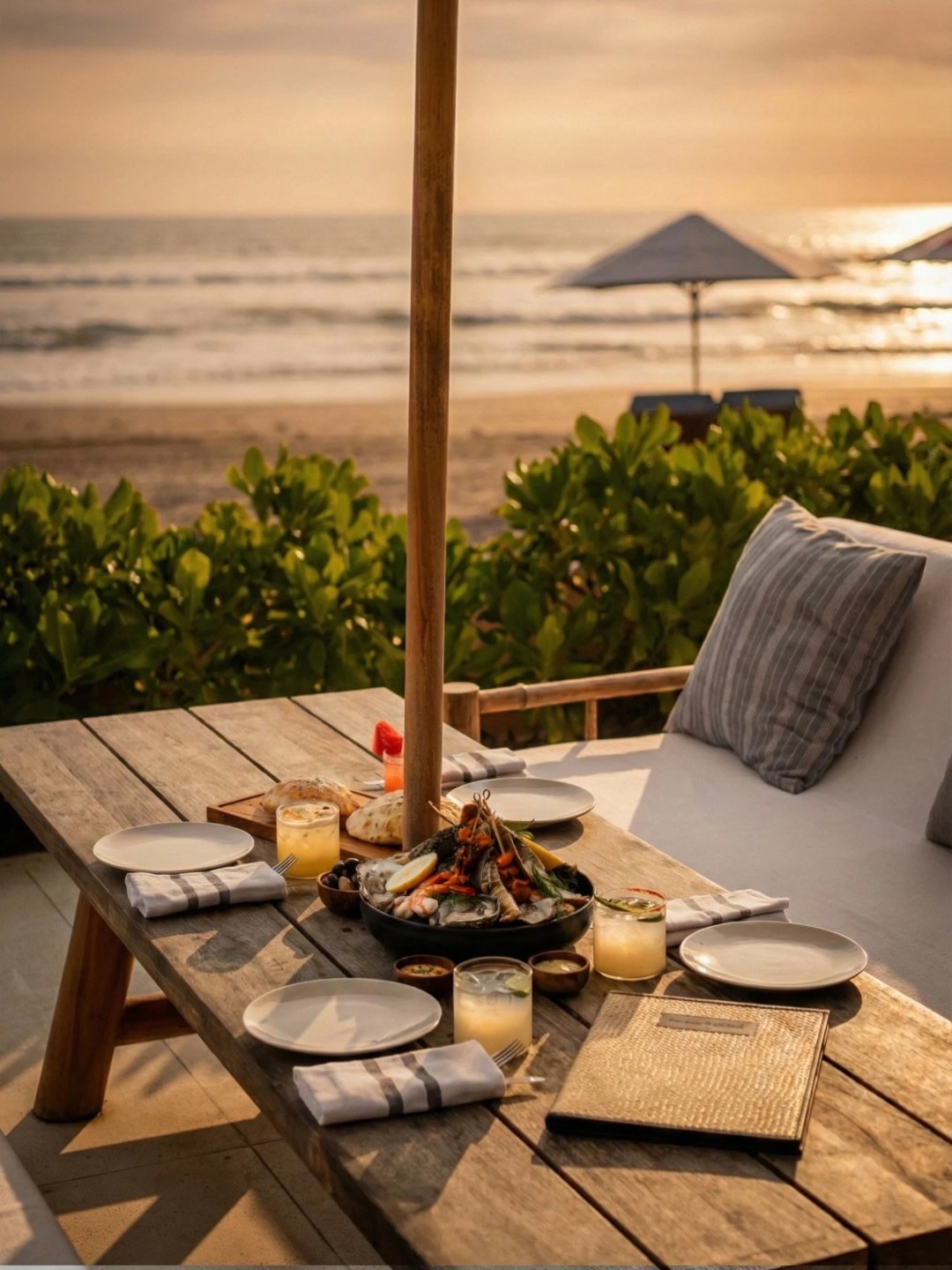 Sunset Beach Bali food drink