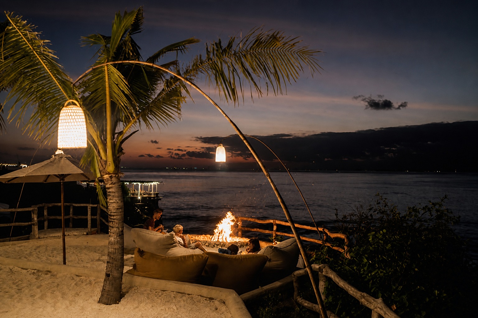 Pantai Sore ke Malam