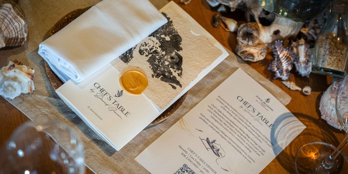 Chef’s Table by Chef David Gavin