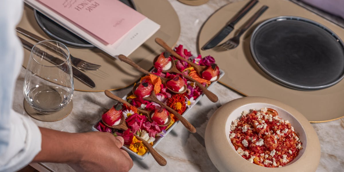 Sunday Pink Brunch
