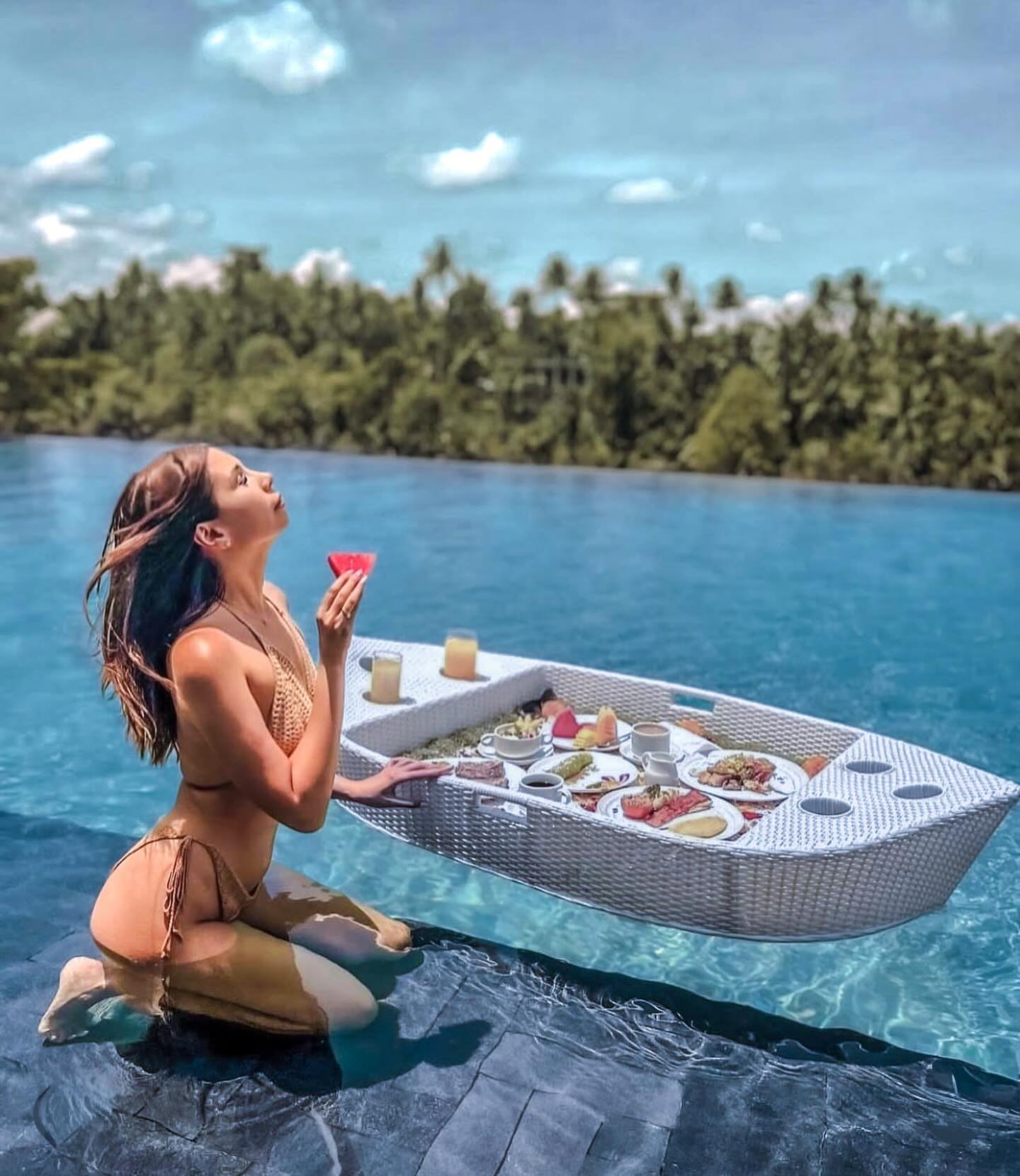 Breakfast with Forest Views