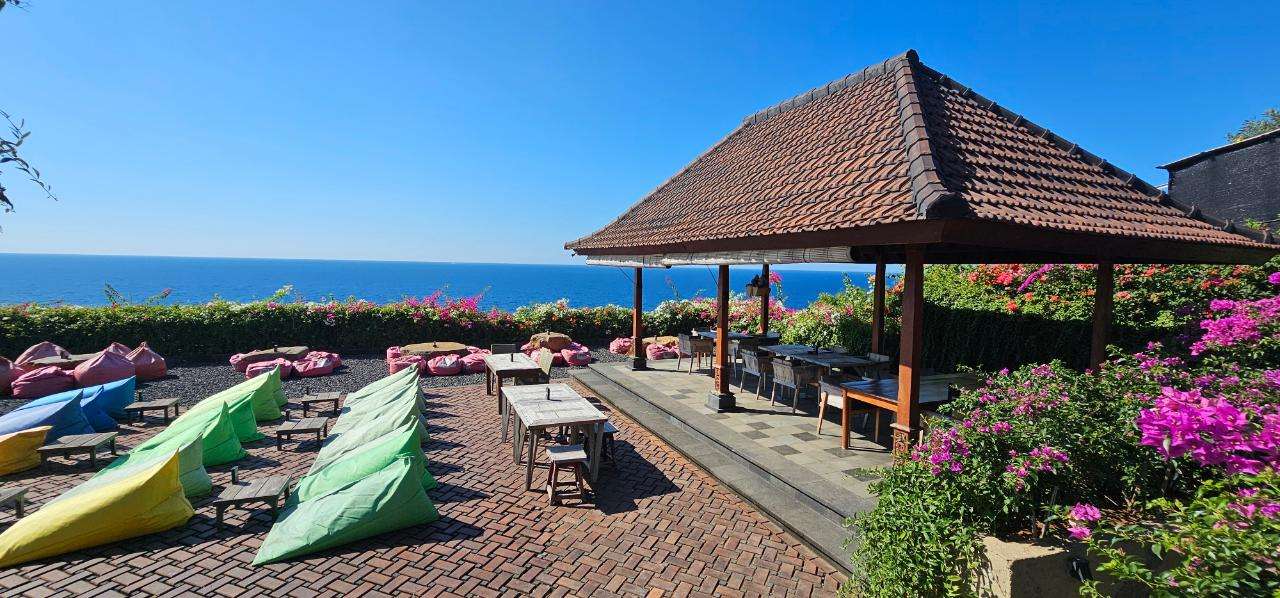 Gazebo and outdoor seating