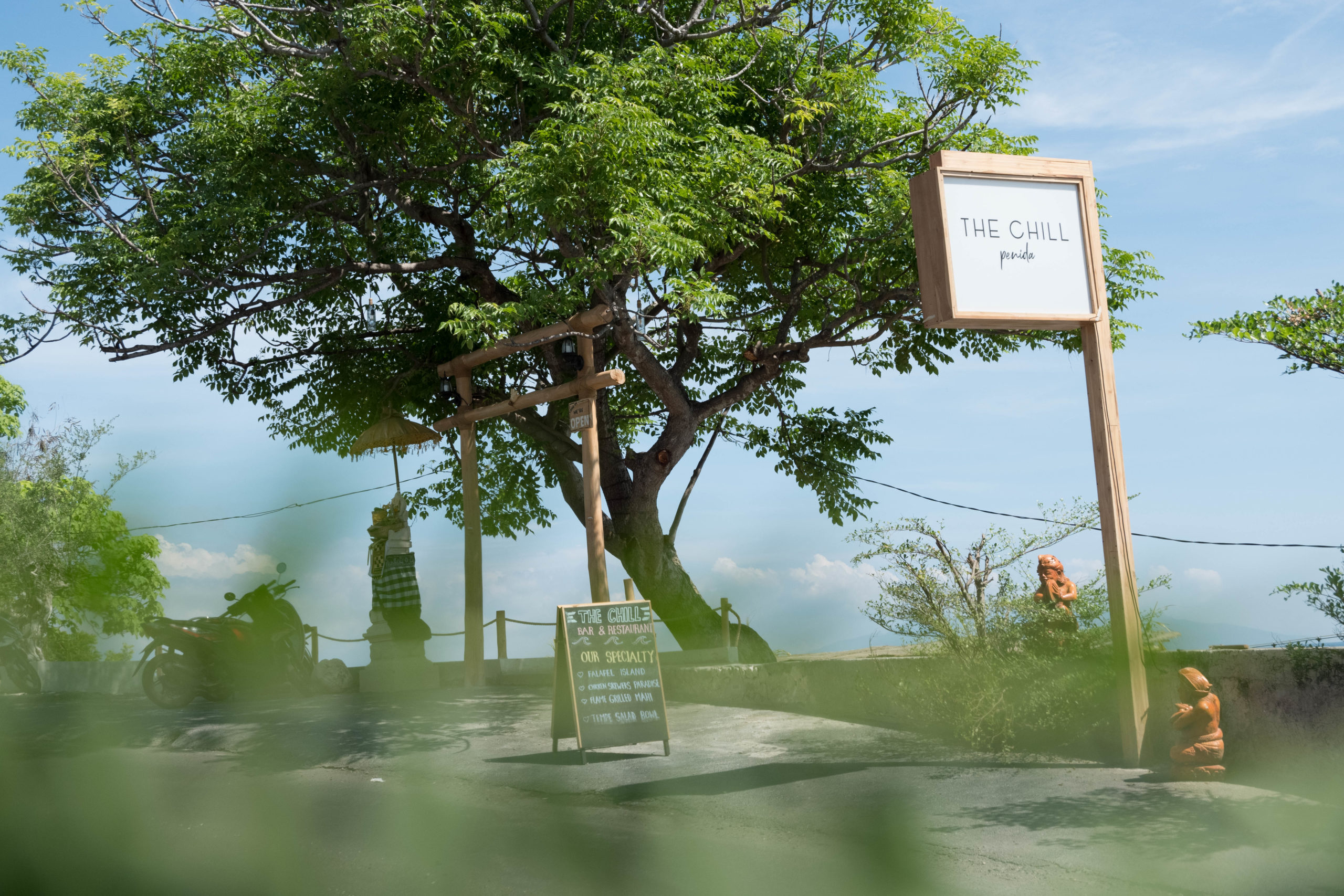 Pintu masuk tepi pantai