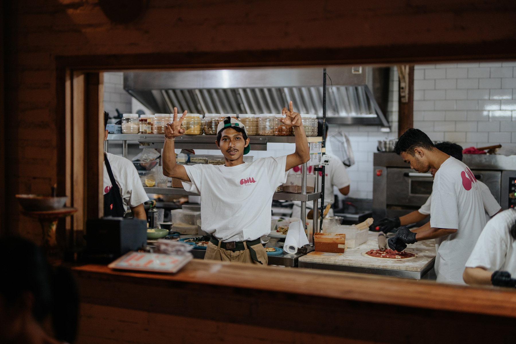 Suasana dapur