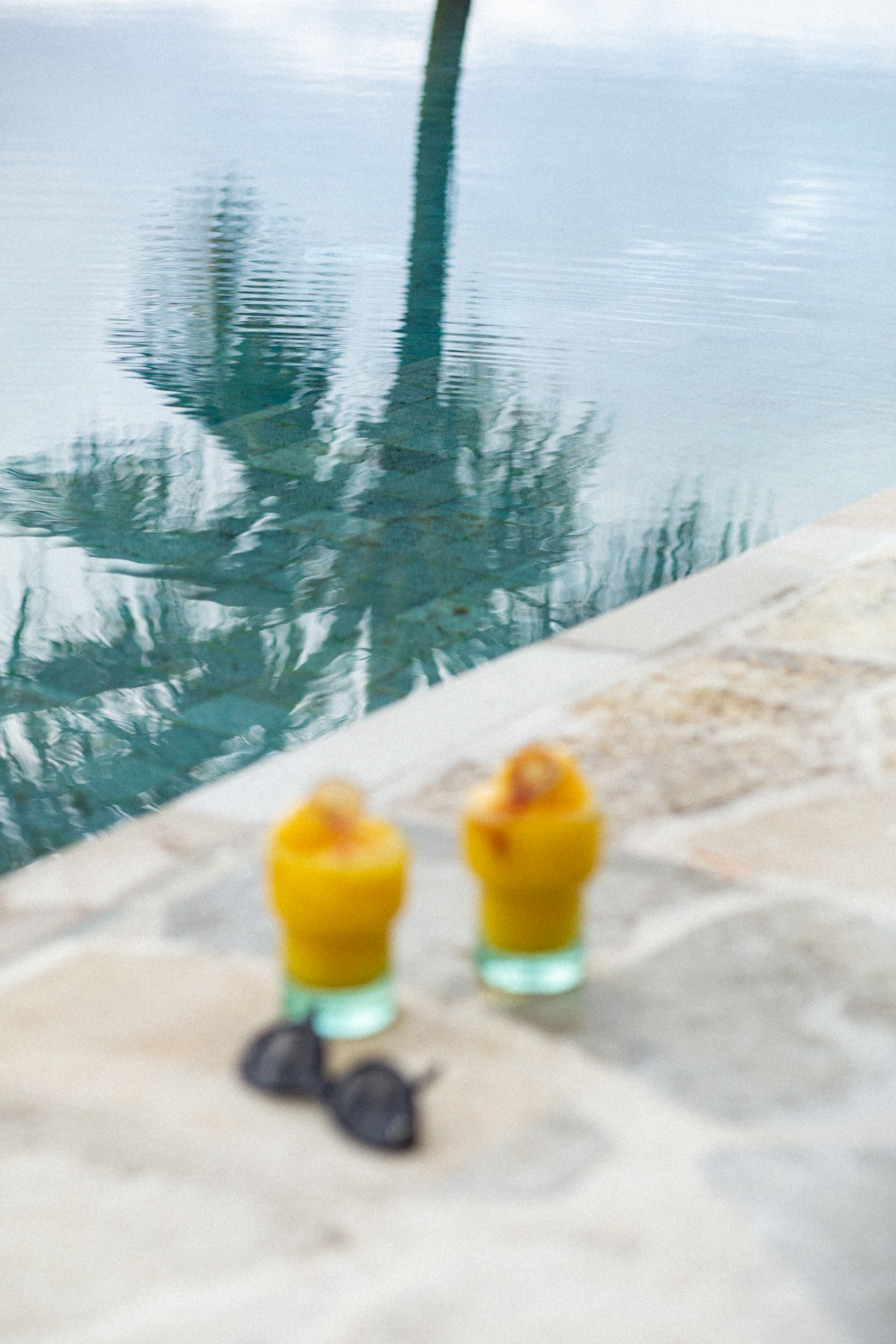 Poolside cocktails