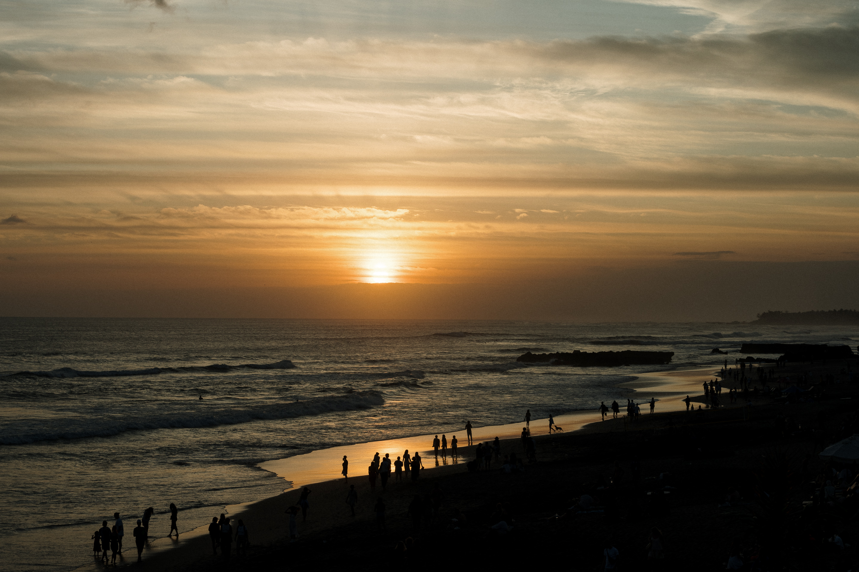 The Lawn Canggu — Sunset beside the sea