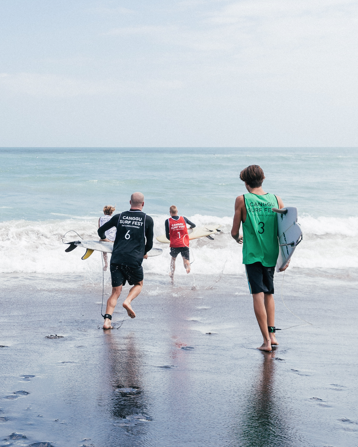 The Lawn Canggu — Daytime beach scene