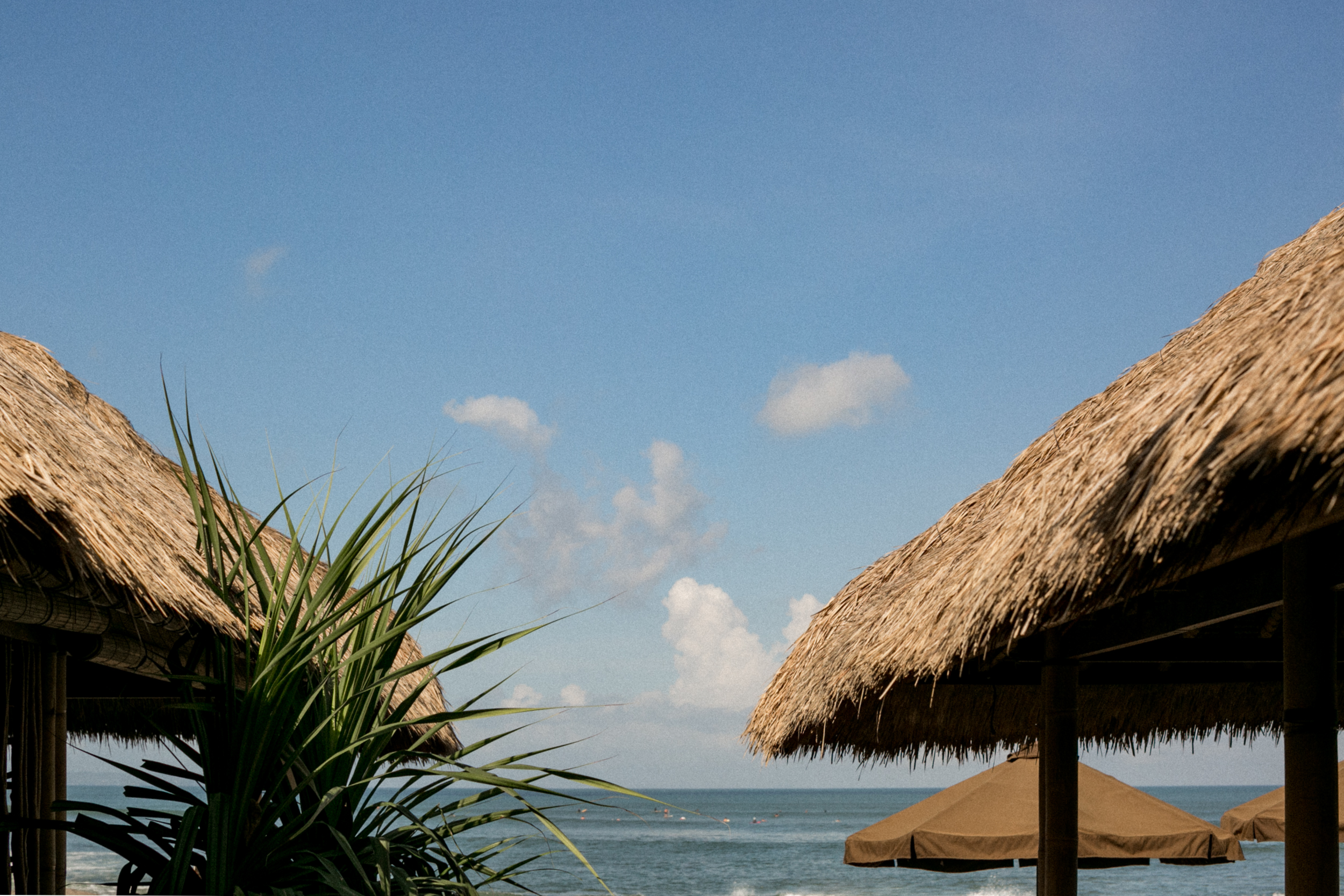 Times Beach Warung — Daytime seafront view