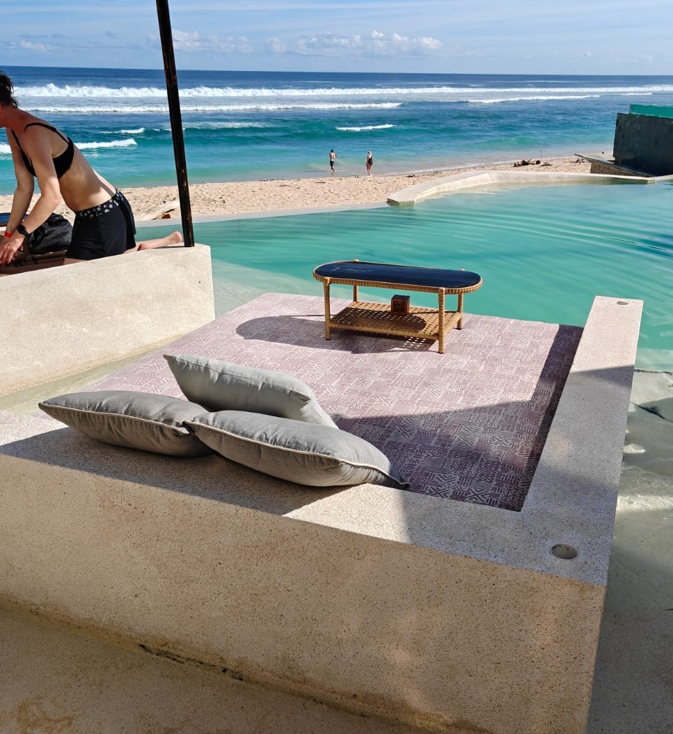 Tropical Temptation Beach Clubの写真に残したい会場風景。