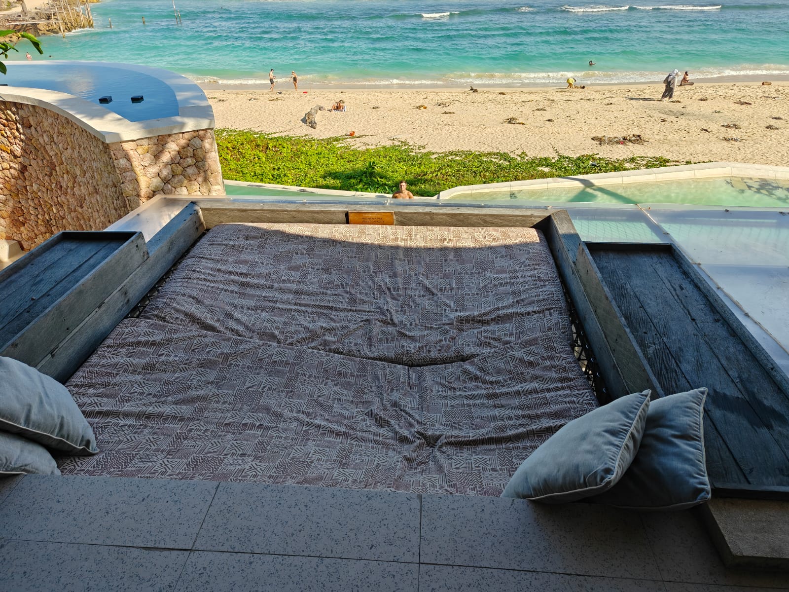 Tropical Temptation Beach Clubの写真に残したい会場風景。