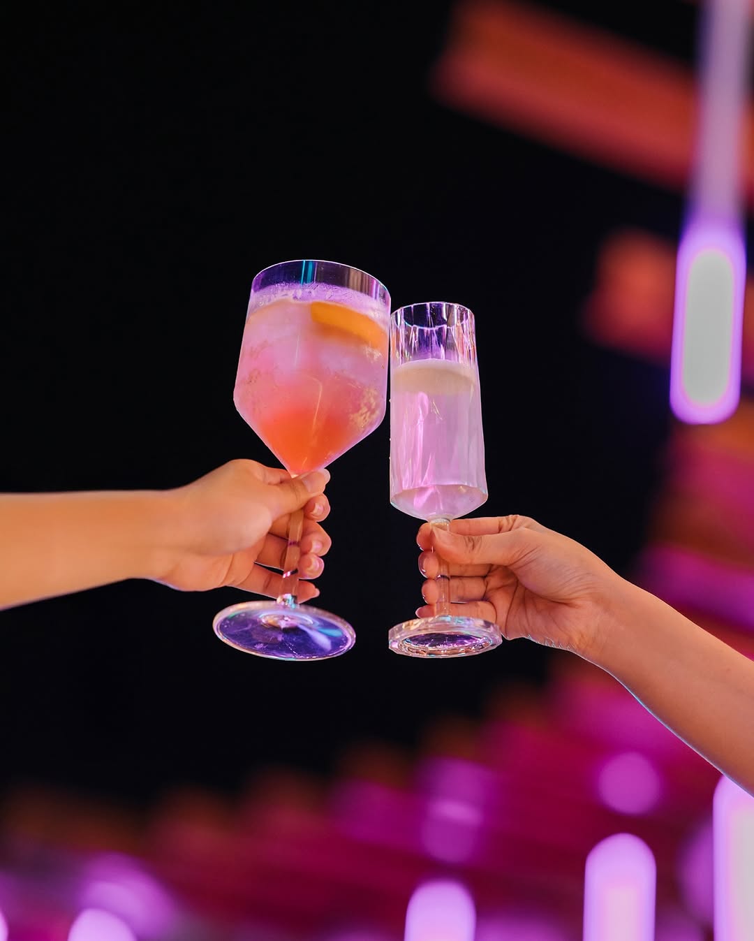 Cocktails after dark