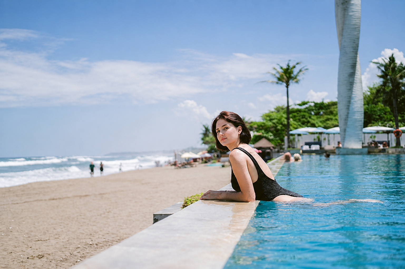 VUE Beach Club pool day