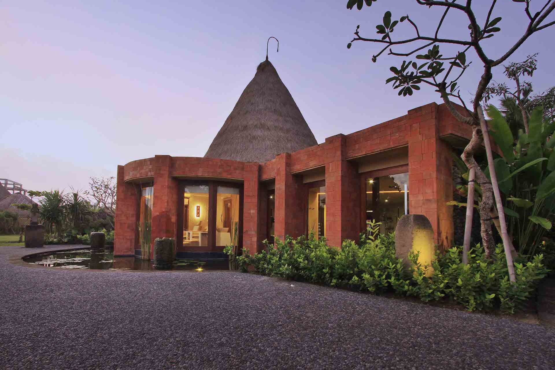 Resort entrance