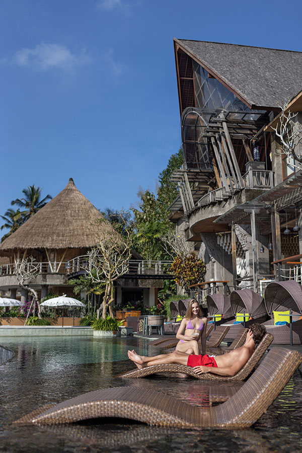 Pool deck and venue atmosphere at Wanna Jungle Pool & Bar