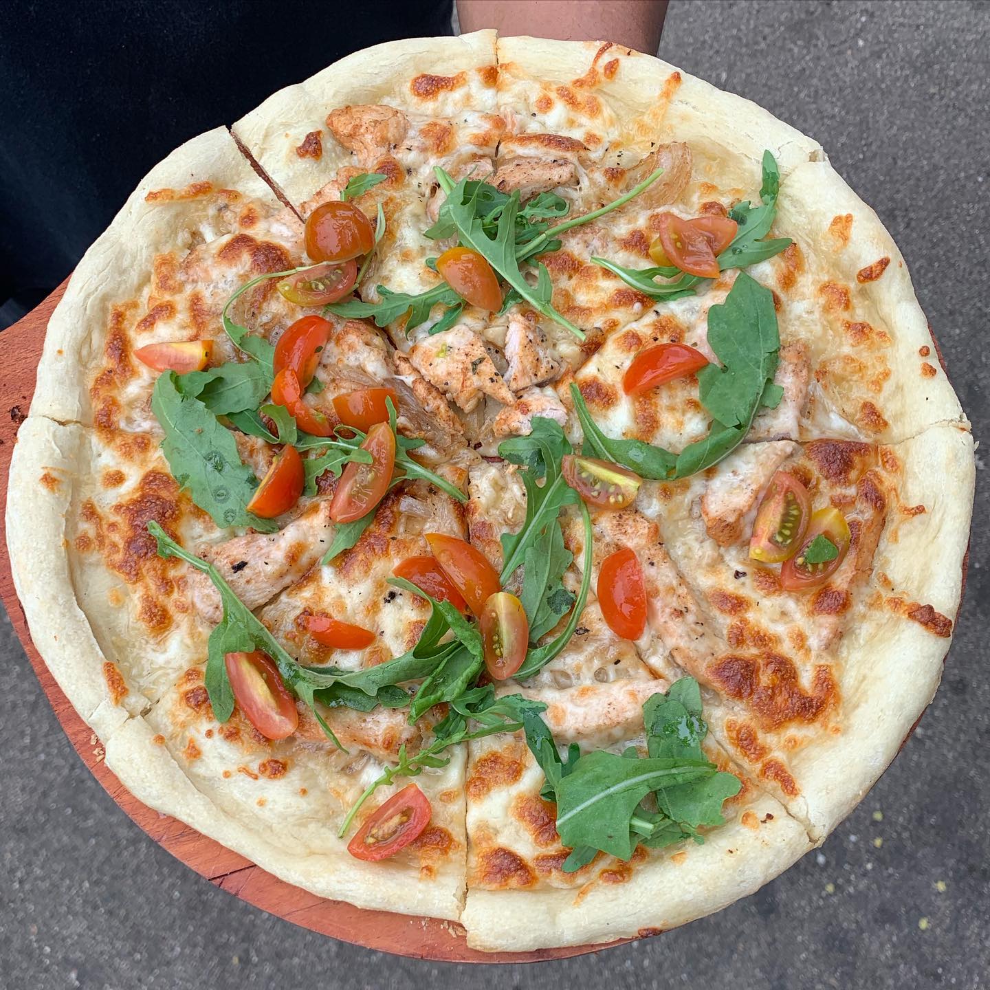 Pizza White Chicken