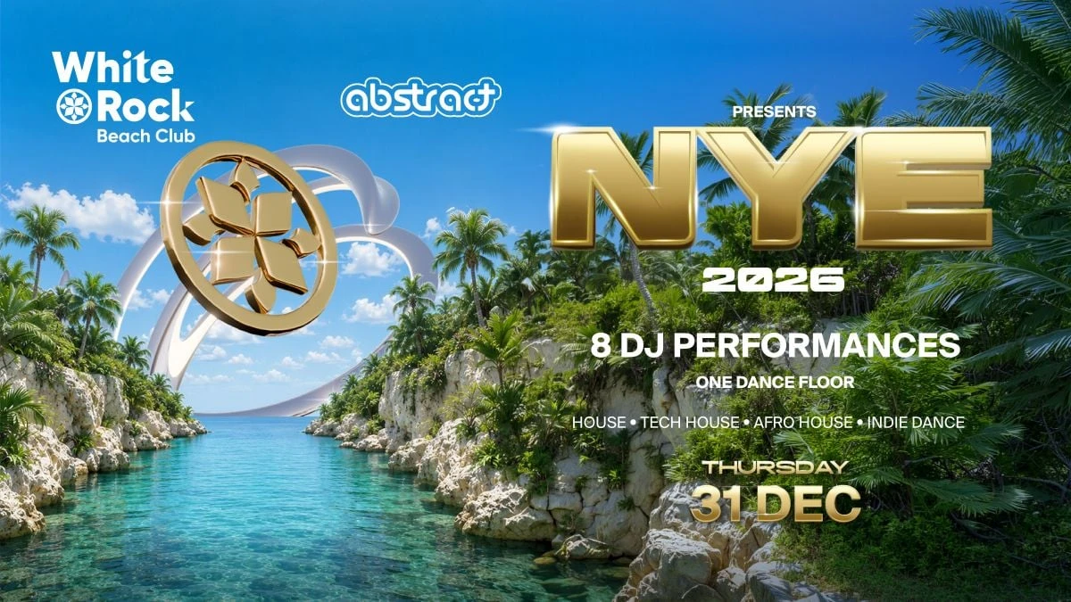 White Rock × Abstract NYE 2026