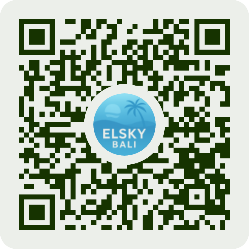 ELSKY BALIへのチップ・応援用QRコード
