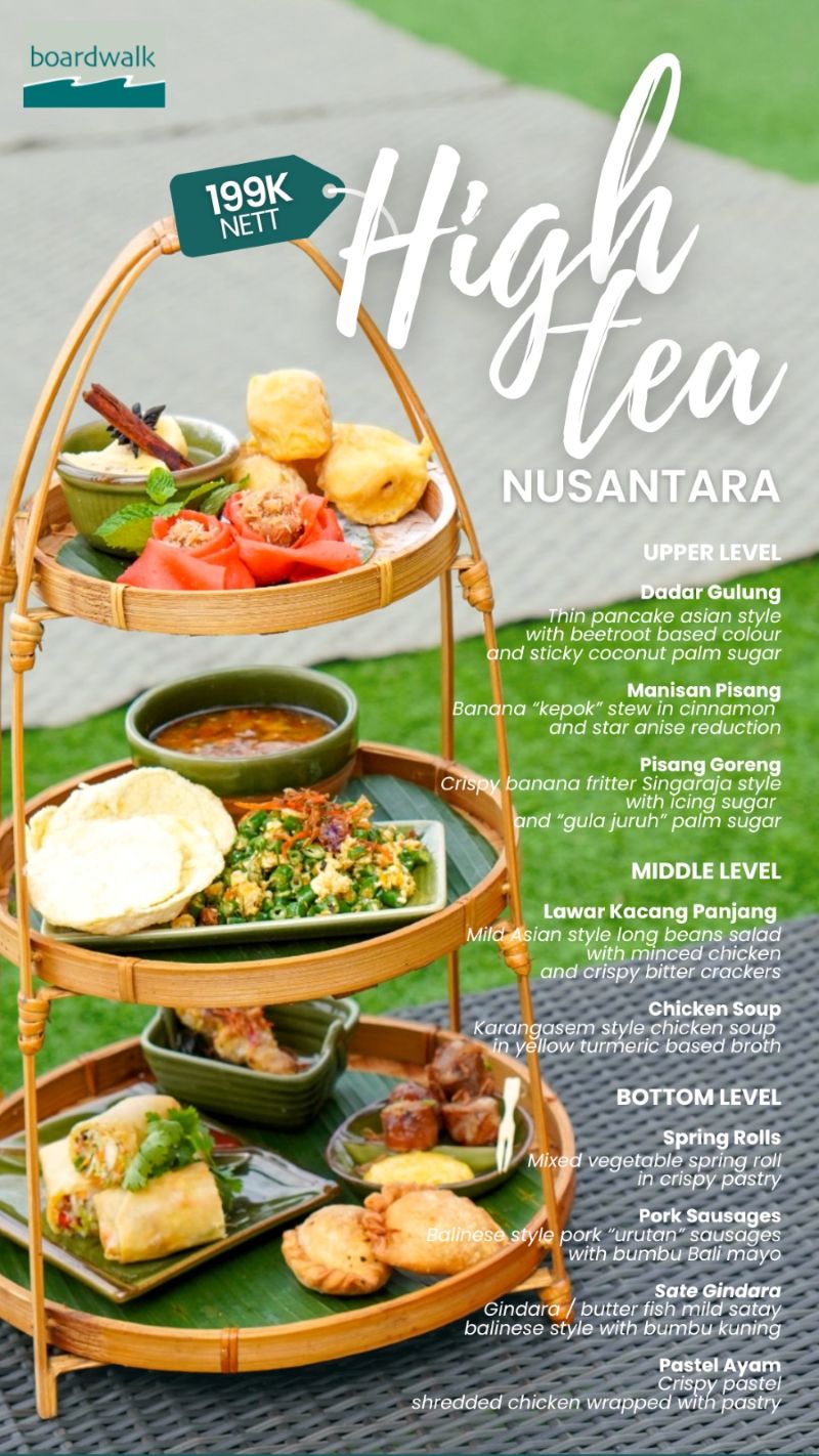 Boardwalk High Tea Nusantara