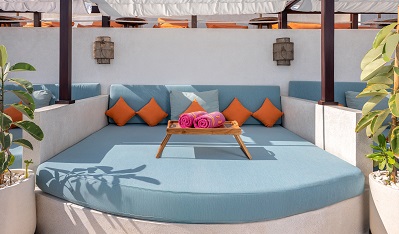 Wave Watchers Deck - Sunbed Canopy Small (2-4 Tamu)