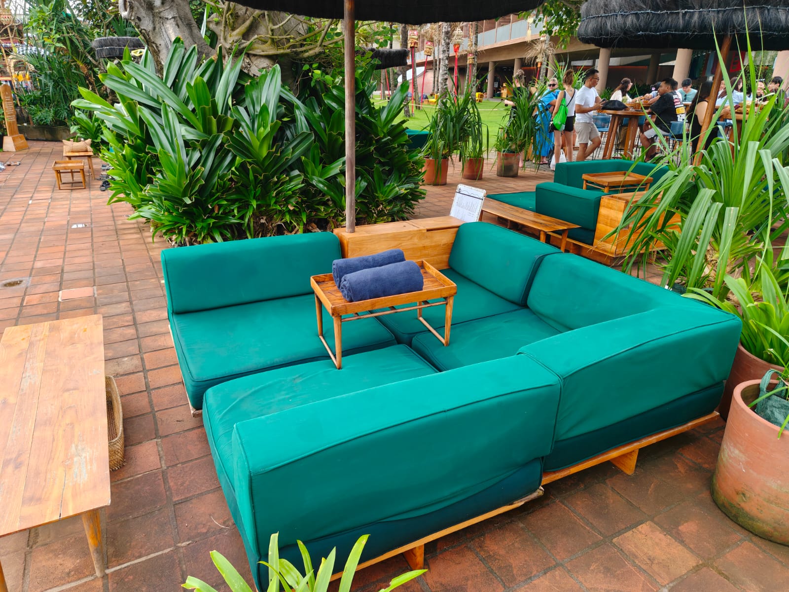 Daybed Beach Deck (Maks. 5 / 8 Tamu)