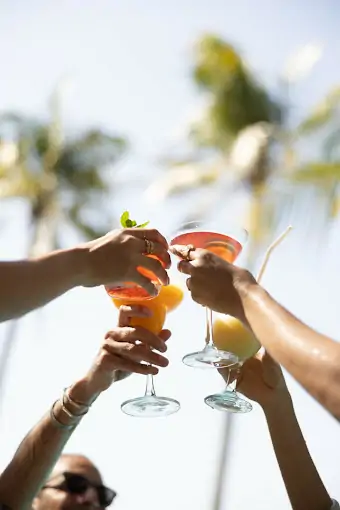 Drinks with friends