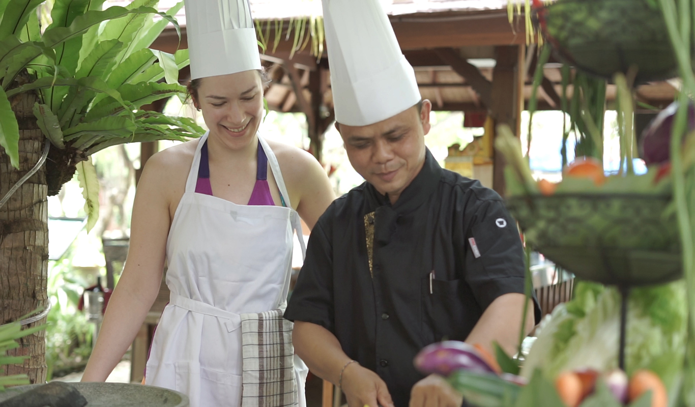 Suasana pengalaman memasak