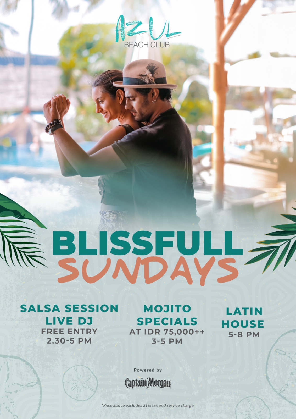 Azul Beach Club Blissful Sundays