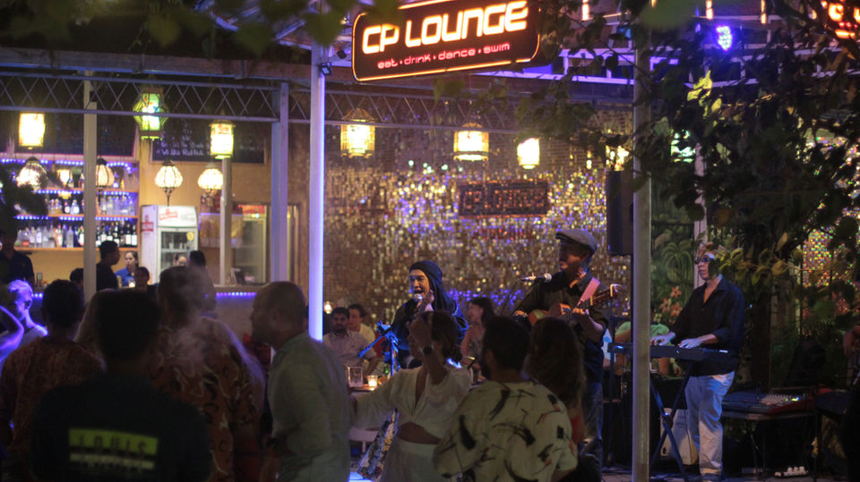 CP Lounge Ubud evening entrance and live music atmosphere