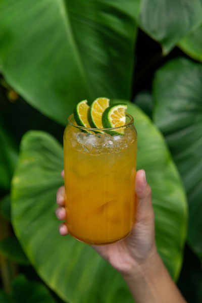 Tlaga Singha tropical mocktail