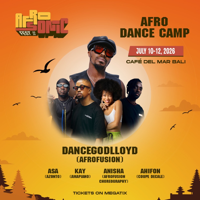 Cafe del Mar Bali AfroPulz INT. Dance Camp Bali